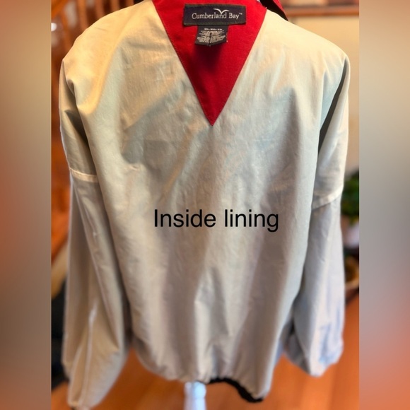 Cumberland Bay Mens Windbreaker with Harley Davidson Emblem Size XL Black - Picture 10 of 16